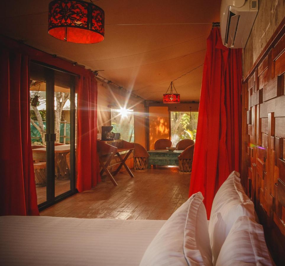 Serenity Authentic Glamping Tulum (Adults Only) Xpu Ha Kültér fotó